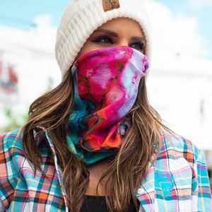 😷 SA Co Face Shield Mask Gaiter